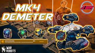 [WR] This new Demeter Build is INSANE! war robots Update 10.1 demeter robot gameplay #warrobots