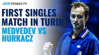 Medvedev vs Hurkacz: Best Shots From First Singles Match In Turin! | Nitto ATP Finals 2021