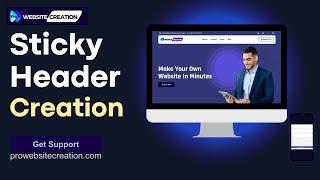 How to Create a Sticky Header on WordPress Website | Step by Step |