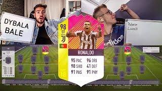 JUVENTUS RONALDO TRANSFER PREDICTION Squad Builder Battle l Fifa 18 Wakez