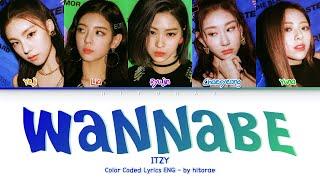 ITZY – WANNABE (English Ver.) Color Coded Lyrics