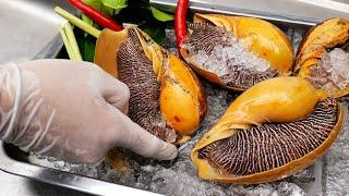 Тайская еда - Инопланетная Улитка Сашими Салат Бангкок морепродукты Таиланд