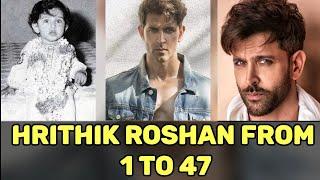Hrithik Roshan transformation from age 1 to 47 | Hrithik Roshan transformation from 1974 to 2021
