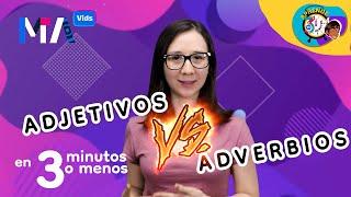 Adjetivos vs adverbios️ en 3 minutos o menos | Misión Admisión