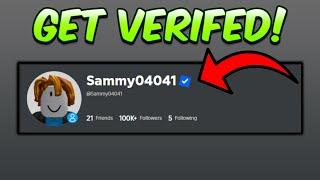 How To Get VERIFIED on ROBLOX in Less Then 5 Minutes