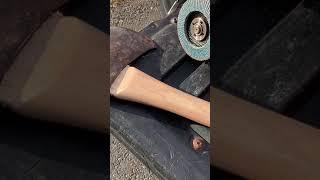 DIY How to ReHandle Your Old Woodcutting Axe Head Quick Tutorial [Axe Head ReHandle]