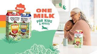 New! Organic Valley Family First Milk