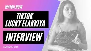 TikTok Lucky Elakkiya Interview | Harienraj Jeen