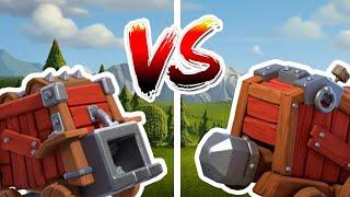 SATISFYING MAX LOG LAUNCHER VS MAX WALL WRECKER VS EVERY LEVEL WALL | CLASH OF CLANS