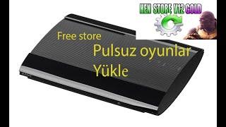 Playstation3 pulsuz oyun mağazası(free store)