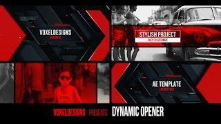 Dynamic Sport Opener (After Effects template)