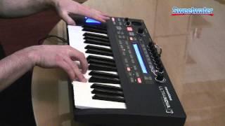 Novation UltraNova Synthesizer Demo — Daniel Fisher