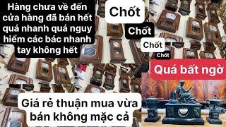 Rò rỉ tin mật các bác thợ xếp kín cửa hàng để tranh nhau mua lô đồng hồ mới về