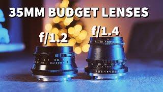 BEST LOW BUDGET 35mm LENSES| 7Artisans f/1.2 vs. TTArtisans f/1.4