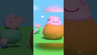 Mentos & Coca-Cola take out Peppa Pig's family  #peppapig #mentos  #cocacola