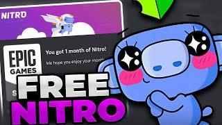 Получите Discord Nitro бесплатно по этой акции снова Epic games!