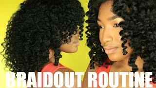 Natural Hair Braidout Tutorial for SHINY, DEFINED, and MOISTURIZED Hair | Shay Currie