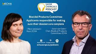 Biocidal Products Committee: Applicants responsible for making sure their dossiers are complete