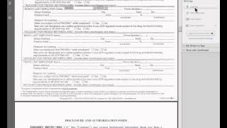 Fill out an Adobe PDF Document and send