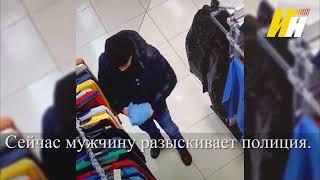 В Иваново момент кражи кофточки попал на видео