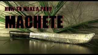 How to make a Prop Machete