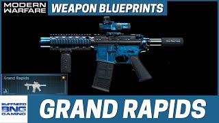 Grand Rapids M4A1 ISR - Weapon Blueprint  - Call Of Duty Modern Warfare