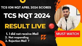 TCS NQT Result 2024 | TCS sending mail | TCS NQT Rejection mail | selection mail | Must watch