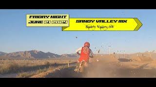 Friday Night Sandy Valley MX June 21, 2024