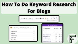 How To Do Keyword Research For A Blog (With Free Tools)