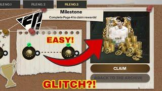 GLITCH! HOW TO UNLOCK KAKA ICON CHRONICLES IN FC MOBILE 25! COMPLETE NOW!