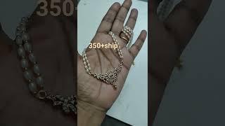 Mehendi polish pendent rice pearls set@v.vfashions3592 #For order wtsap9912824531