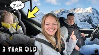 12 hours driving in Alps with toddler | BAD IDEA...