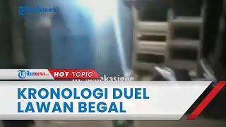 Kronologi Pembegalan di Bekasi, Korbannya Meringis Kesakitan karena Luka Bacok, Polisi Buru Pelaku