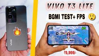 Vivo T3 Lite 5G Bgmi Pubg Test | Bgmi graphics settings, gyro test | vivo t3 lite bgmi battery test