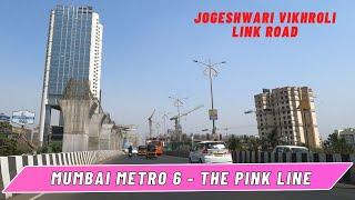 Mumbai East - West Metro - Metro Line 6 - The Pink Line - Progress Update - March 2024 | Mumbai