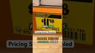 Home Depot Price Tag Has Secrets  #deals