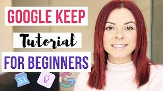 Google Keep Tutorial for Beginners | Getting started + FREE HEADERS!