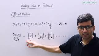 05. Trailing Zeros in Factorial