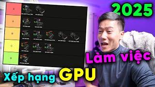 Xếp hạng GPU Làm Việc - Đồ Hoạ từ ĐÁNG MUA đến ĐÁNG BỎ của năm 2024