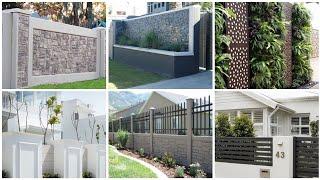 Beautiful wall fence designs||Modern fence design ideas/fence design ideas