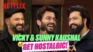 Vicky & Sunny Kaushal Spill the MOST EMBARRASSING Childhood Secrets on #TheGreatIndianKapilShow
