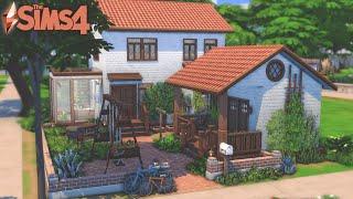 Cozy Small Family Home [NO CC] | SIMS 4 Stop Motion Build Oak Alcove