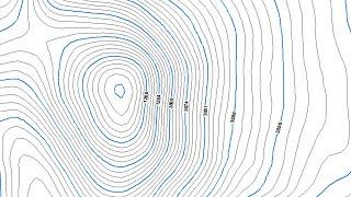 Generate and label Contours lines in ArcGIS