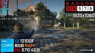 Red Dead Redemption 2 | i3-12100F + RX 570 4GB in 1080p