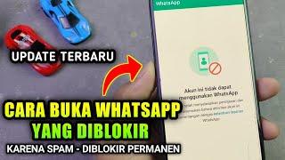 Cara membuka akun WhatsApp yang diblokir oleh Pihak WhatsApp