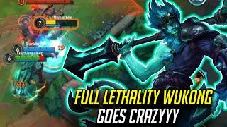 WILD RIFT WUKONG FULL LETHALITY BUILD IS INSANE IN SOLOQ