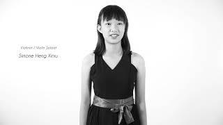 Simone Heng Xin Ru/Violin Soloist