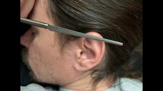 ASMR Ear cleaning with Cloud Razor