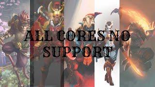 DOTA 2: ALL CORES NO SUPPORT - NORMAL DAY AT SEA SERVER (CRUSADER III)