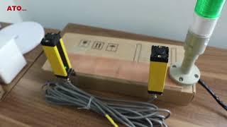 Safety Light Curtain Relay/PLC Control Wiring
